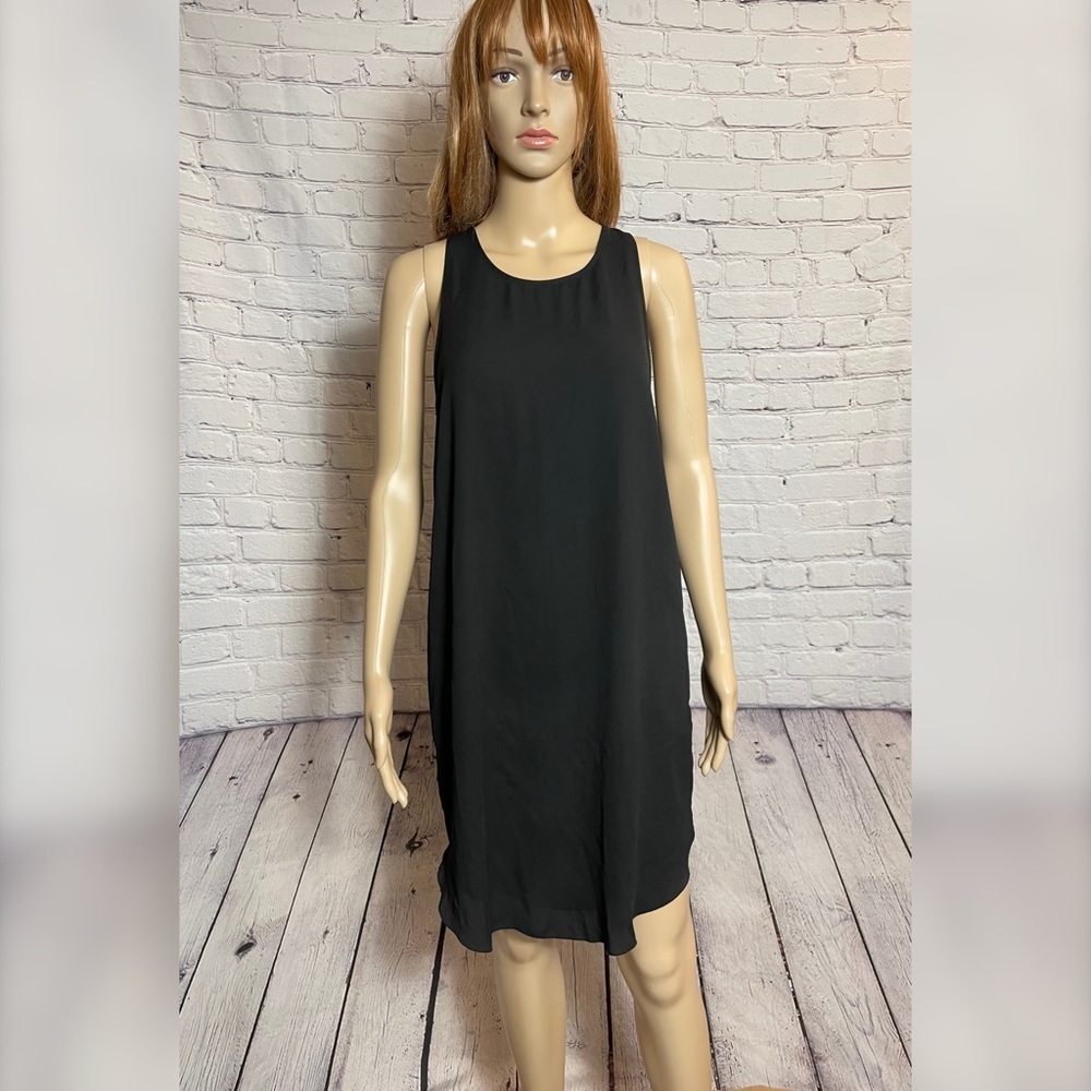 Wilfred Black Sleeveless Shift Dress Size M - Picture 3 of 13